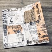 Tag Nr 4 im Inspireme #madebytanja #handmadewithlove #madebyme #stamps #kraftlov...
