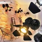 Wand Lampen Schalter Flur Strahler schwarz Wohn Schlaf Zimmer Raum Beleuchtung- ...