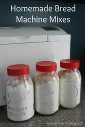 Homemade Bread Machine Mixes - Simple and brilliant! It saves me time and money ...