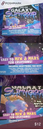 Make your own galaxy slimy gloop This fun and very cool kit includes all you nee...