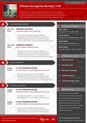 Desain CV Kreatif: Fensta Contoh CV Profesional untuk Fresh Graduate - Amazing ...