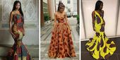30 Bilder des schicken afrikanischen Kleides
