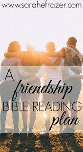 A Friendship Bible Reading Plan