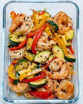 Super-Easy Shrimp Stir-Fry for Clean Eating Meal Prep! - Clean Food Crush #GoodR...