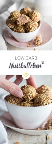 Low-Carb-Nussbällchen – erst rollen, dann snacken