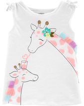 Polera Estampada Jirafa Animales Salvajes San5932 Polera Estampada Jirafa Animales Salvajes San5932