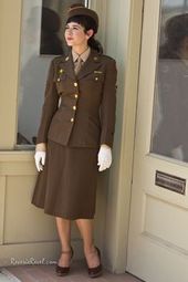 Military fashion, Women's uniform, Military women