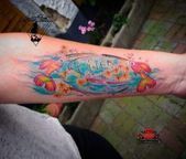 50+ Best Pisces Tattoo Design-Ideen, #Design #ideas #pisces #SternbildTattoofisc...