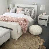 Erröten rosa Schlafzimmer Ideen Dusty Rose Schlafzimmer Dekor und Bettwäsche ...