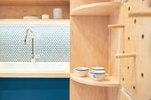 Handwerk outfits Fifth Avenue Kitchen in Harlem with storage solutions