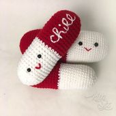 Crocheted Chill Pills Amigurumi Pattern