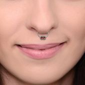 Septum Ring Fake Non Pierced Nose Nose Cuff Surgical Steel