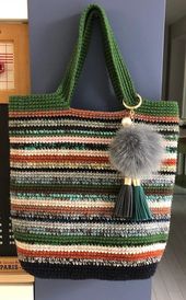 40+ Kostenlose Häkeltasche Muster und Handtaschen 2019 - Seite 5 von 39 - Frisuren von Frauen...