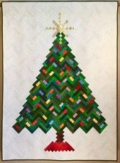 Origami Christmas Tree Wall HangingChristmas Tree Door Hanger QuiltChristmas Tree Wall Decor3 D Christmas Tree Wall ArtTree Door Hanging