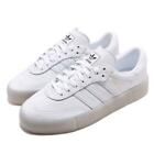 adidas Originals Sambarose W Platform Two Tone White Women Shoes Sneakers D96702 #Adidas | White shoes women, Fashion shoes black, Women platform shoes
