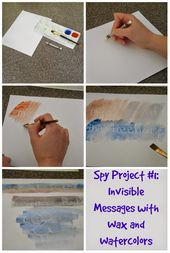 Share it! Science News : Saturday Science Experiment: Spies and CSIs