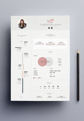 Resume Template with Cover Letter | CV Template | MS Word Design | Instant Digital Download | Teacher Jenna Brown