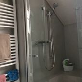 Fugenloses Bad, Dusche