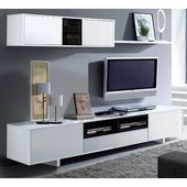 Belas TV Stand and Wall Cabinet – Next Day Delivery Belas TV Stand and Wall Ca...