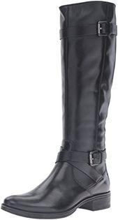 DADAWEN Bottes d/'équitation en cuir avec fermeture éclair pour fille