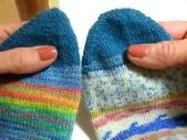 Es ist die einfachste Socke die ich je gestrickt habe. Auch gut für Anfänger. ...