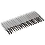 Pack of 10 OSIDU Carbide Rotary Burr Set 1//4-Inch Shank Die Grinder Bits for Rotary Drill Die Grinder Head Carbide File Bits Metal Polishing Carving Bit Power Tools Drilling