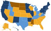 A quick look at the status of same-sex marriage... - The Gay Marriage War Map: W...