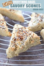 Keto Everything Bagel Scones