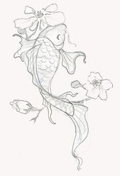 110 besten japanischen Koi-Fisch-Tattoo-Designs und Zeichnungen - Nicholas Grimm...