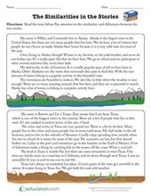 Third Grade Worksheets On Theme Finding The Theme Worksheet Education Com 4th Grade Reading Reading Comprehension Resources Worksheets