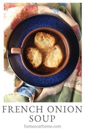 French Onion Soup is one of my favorite soups of all time with its brothy goodne...