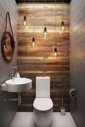 66 Epic Wooden Bathroom Designs Ideas with Modern Farmhouse Flare - #Bathroom #D...