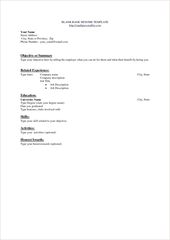 Hair Stylist Resume Templates