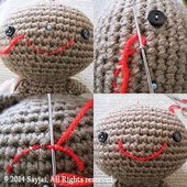 Faire un joli amigurumi est une chose, mais faire les finitions comme la borderi...