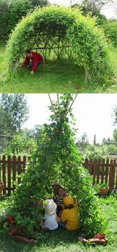 12 erstaunliche Gartendekorationen (lebende Strukturen), die Sie verursachen können! - Ein St...