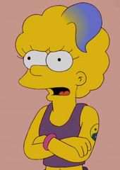 Zia Simpson Personajes De Los Simpsons Dibujos Picachu Dibujo