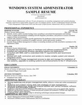 System Admin Resume Example Lovely System Administrator Resume Sample Frudgerepo...