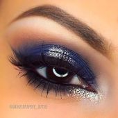 25 Simple Glitter Eyes MakeUp Ideas