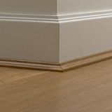 White Wood Effect Laminate Flooring Beading Edging 24m Pack Length 10 X 2 4m Lengths Free Delivery To Uk Mainland Laminate Flooring White Wood Laminate