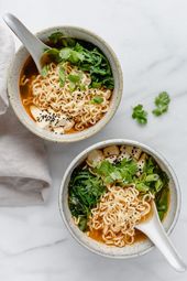 Quick & easy vegan ramen