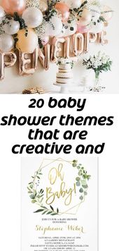 20 baby shower themes that are creative and chic 2