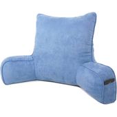 Oversized Faux Suede Backrest, Light Faux Suede Backrest Pillow | Backrest