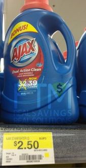 Ajax Laundry Detergent Just 0 99 At Walgreens No Coupons Needed Ajax Laundry Detergent Laundry Detergent Homemade Laundry Detergent