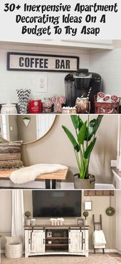 30+ Inexpensive Apartment Decorating Ideas On A Budget To Try Asap - Decoration