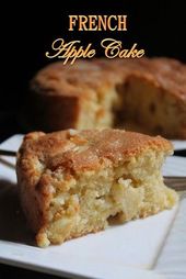 one bowl apple cake