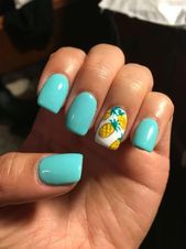 35 süße Summer Beach Nails Designs für Ihren außergewöhnlichen Look #beachnaildesigns, #Beach...