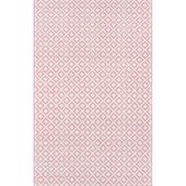 Lisbon Geometric Handmade Flatweave Pink Area Rug Pink Area Rug Area Rugs Geometric Diamond Pattern