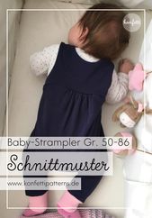 süße Strampler selber nähen