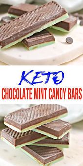 BEST Keto Candy! Low Carb Keto Chocolate Mint Candy Bars Idea – Quick & Easy Ketogenic Diet Recipe Copycat Andes Mint – Completely Keto Friendly – Gluten Free – Sugar Free