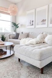 Sven Birch Ivory Right Schnittsofa - home-dekor - #Birch #Homedekor #Ivory #...